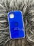Silicone case azzurre - tienda online