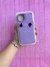 Silicone case + protector de cámara lila