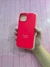 Silicone case rosa fluo