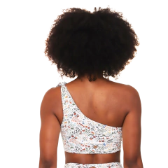 Imagem do Top laço eco (Floral branco)