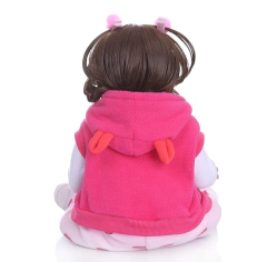 Boneca Bebê Reborn Realista, Com Girafinha, INTEIRA EM SILICONE na internet