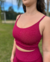 Conjunto top básico + bermuda com bolso - loja online