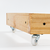 Base con Ruedas y Tapa de Madera para Compostera Lumbricus® 80Lt