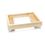 Base de Madera con Ruedas para Compostera Lumbricus® 80lt