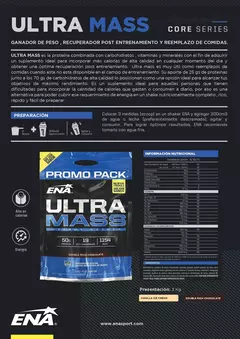 Ultra Mass Ena Ganador De Peso 1,5kg - comprar online