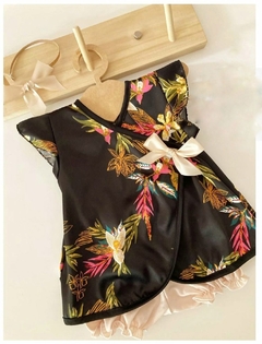 Conjunto Kimono Black