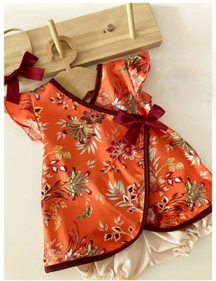 Conjunto Kimono Red
