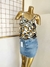 Musculosa Animal Print - lino - comprar online
