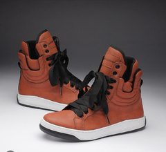 Tênis Collab couro | canela - comprar online