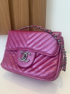 Bolsa Pink Metalizada