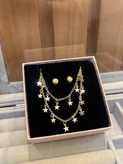 Conjunto infantil luz | pulseira, colar e brinco - Z Store Acessórios