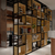 Estante estilo industrial 200Ax260Lx30Pcm - MDF - loja online