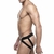 Cueca Jockstrap faixa dupla Preta P ao G - comprar online
