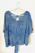 BLUSA LISTRAS NÓ AZUL