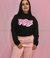Cropped de Moletom - Be Happy - comprar online