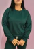 Cropped de Moletinho - Verde Petróleo - Lokahi Personalizados