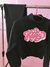 Conjunto de Moletom - Cropped Be Happy + Calça Moletom - comprar online