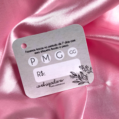 Mini etiqueta arredondada - COM SUA LOGO