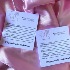 Bloco de entregas - PERSONALIZADO COM SUA LOGO