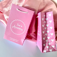 20 Mini Sacola - PERSONALIZADA COM SUA LOGO