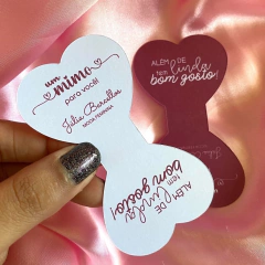 Cartela de xuxinha - PERSONALIZADA COM SUA LOGO - comprar online