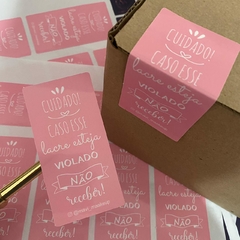 Adesivo lacre - PERSONALIZADO COM SEU INSTA