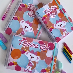 Kit escolar - CAPA PERSONALIZADA