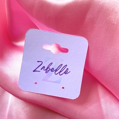 Cartela de brinco - PERSONALIZADA COM SUA LOGO