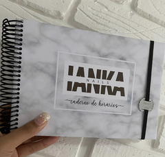 Caderno de horários - PERSONALIZADO COM SUA LOGO - comprar online