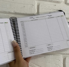 Caderno de horários - PERSONALIZADO COM SUA LOGO