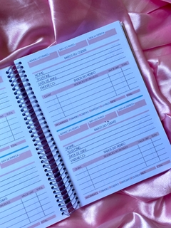 Caderno de pedidos 2 clientes - COM SUA LOGO
