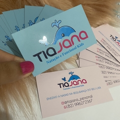 Cartão de visitas - Verniz localizado - PERSONALIZADO COM SUA LOGO na internet