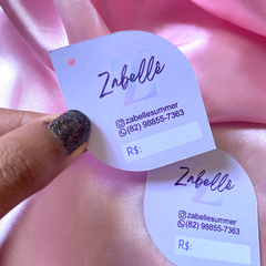 Mini etiqueta folha - PERSONALIZADA COM SUA LOGO - comprar online