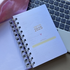 Mini agenda 2025 - 2 dia por página - CAPA PERSONALIZADA - comprar online