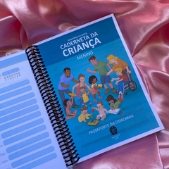 Kit caderneta de vacinas + Livro do bebê - Aryelly Cabral Desing