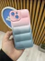 FUNDA PUFFER DEGRADE ROSA CON CELESTE MOTOROLA - comprar online
