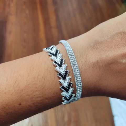 Pulsera Espiga plata - comprar online