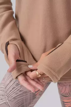 Buzo Micropolar Beige - Fusión indumentaria