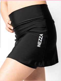 Short Pollera Marga Negra - comprar online