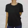 Remera Algodón Relax Negra