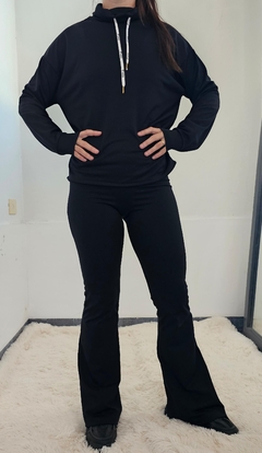 Buzo polera Malibu Negro - comprar online