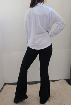 Buzo polera Malibu Blanco - Fusión indumentaria