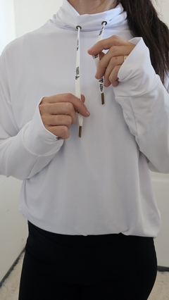 Imagen de Buzo polera Malibu Blanco