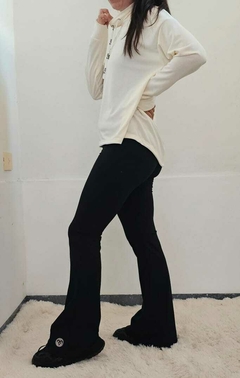 Buzo polera Malibu Crema - Fusión indumentaria