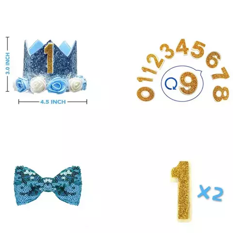 Crown Hat com cola pontos para animais de estimação