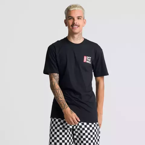 CAMISETA VANS OFF THE WALL BLACK