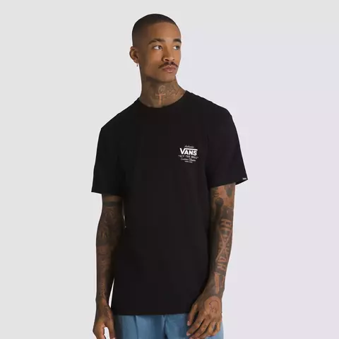 Camiseta Vans Holder St Classic SS Black Lavender Mist V4703100840007