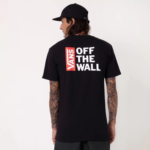 CAMISETA VANS OFF THE WALL BLACK V4701603380001