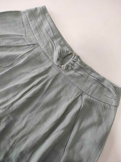 CALÇA PANTALONA VERDE MAMÔ 9033473