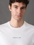 Camiseta Masculina de Algodão Estampa Logo Centralizado Calvin Klein Jeans Branco na internet